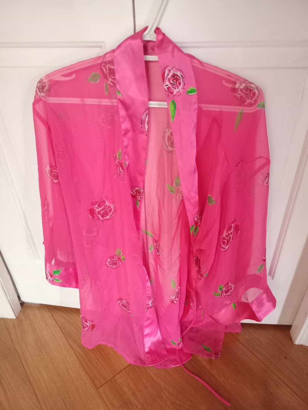 La Senza Rose Women's Large Robe